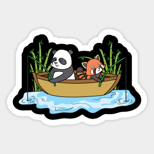 Panda friends Sticker